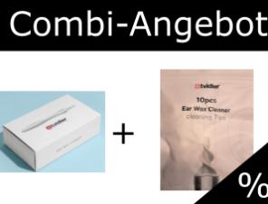 Produktbild Tvidler Spiral Ohrenschmalz Entferner Refill-Pack 10 Aufsätze