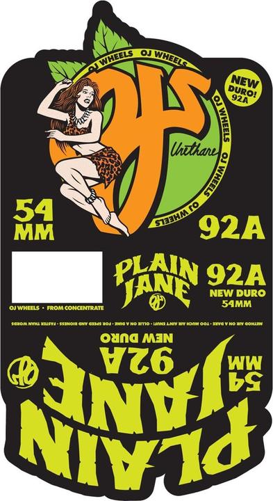 Produktbild Oj`s 92a Keyframe Jungle (54 mm)