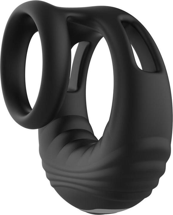 Actual product image Dreamtoys Dream Toys Ramrod Penis Rings Black 7.2 cm (7 cm)