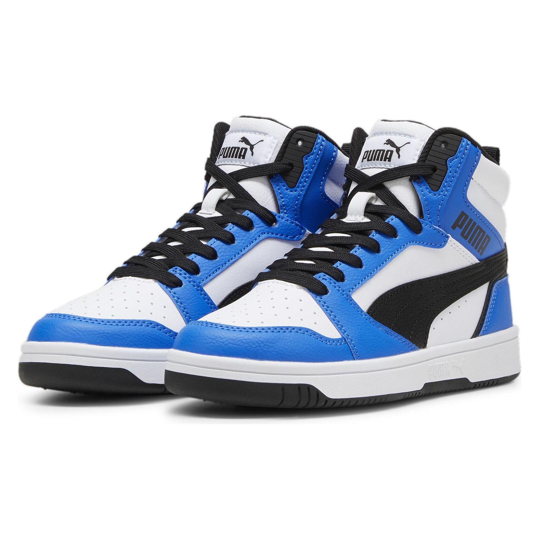 Puma, Meisjes, Sneakers, Rebound V6 Mid Jr, Wit, (39)