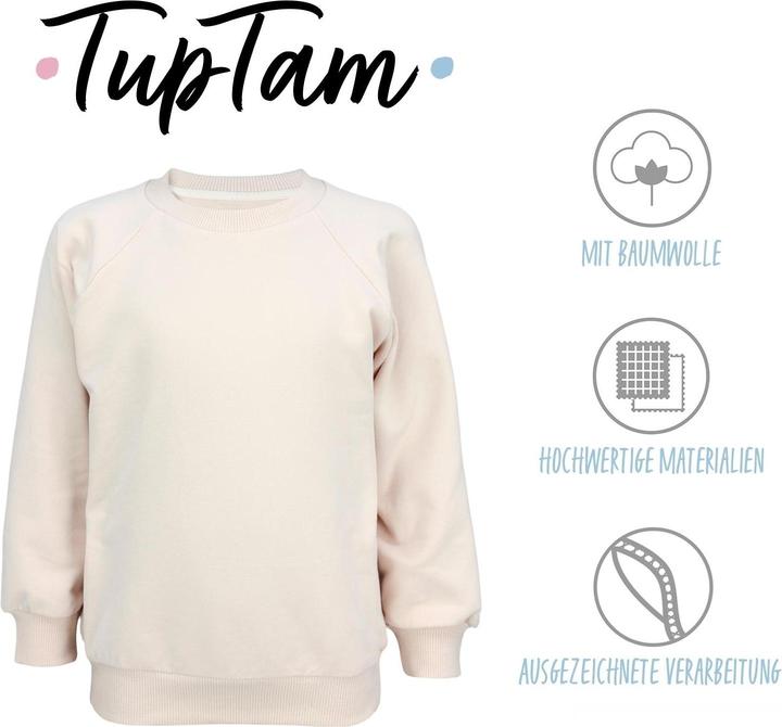 Produktbild TupTam Sweatshirt Bio-Baumwolle (134)