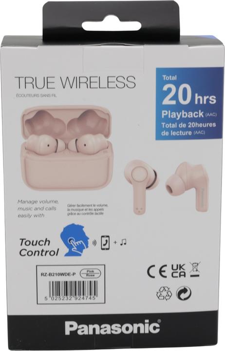 Actual product image Panasonic RZ-B210W (No noise cancellation, 4 h, Wireless)
