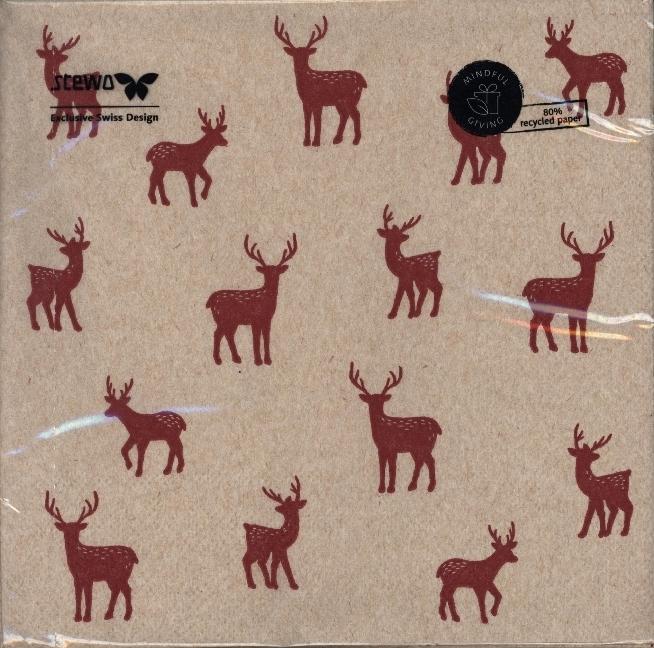 Produktbild Stewo Weihnachtsservietten (20 Stk., 33 x 33 cm)