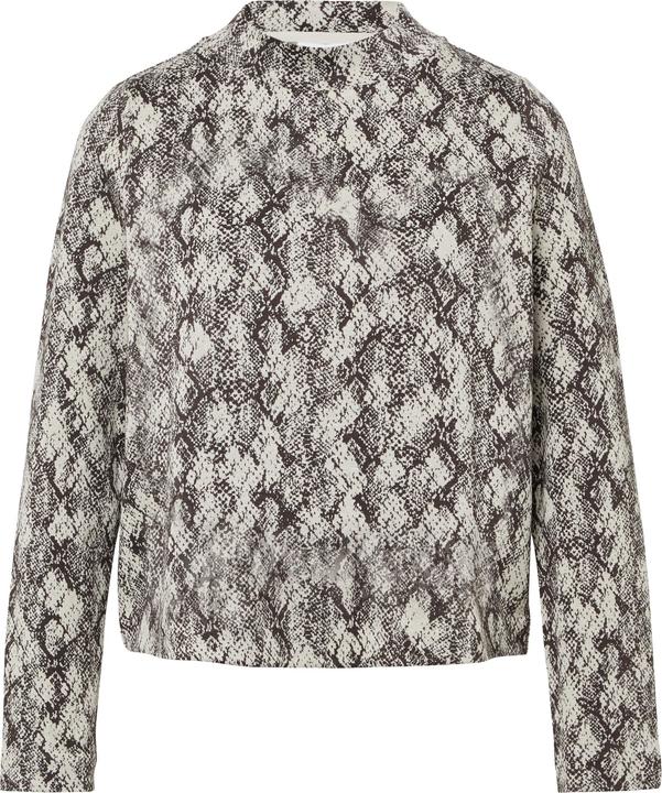 Produktbild Comma Sweatshirt Jacquard-Pullover aus Jersey mit Animal-Print (46)