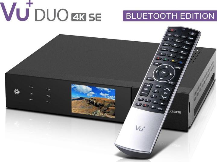 Actual product image Vu+ Duo 4K SE BT (4 GB, DVB-C, CI Shaft)
