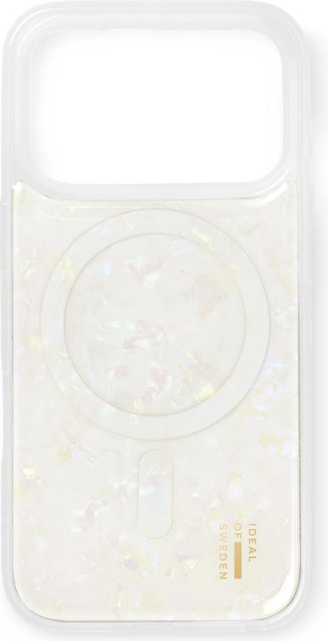 Produktbild iDeal Of Sweden MagSafe Pearlised Hard-Cover Pearlised White (Apple iPhone 17 Pro)