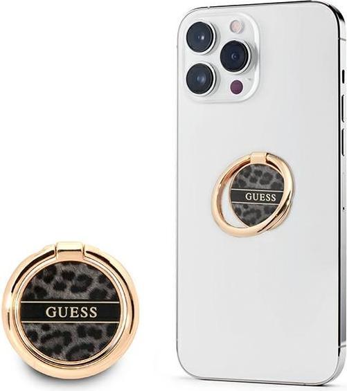 Image du produit Guess Stand Ring Leopard - black