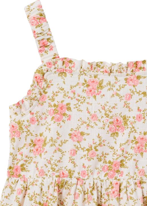 Image du produit Vertbaudet Midi-Kleid mit Blumenmuster M‰dchen, Baumwolle (92)