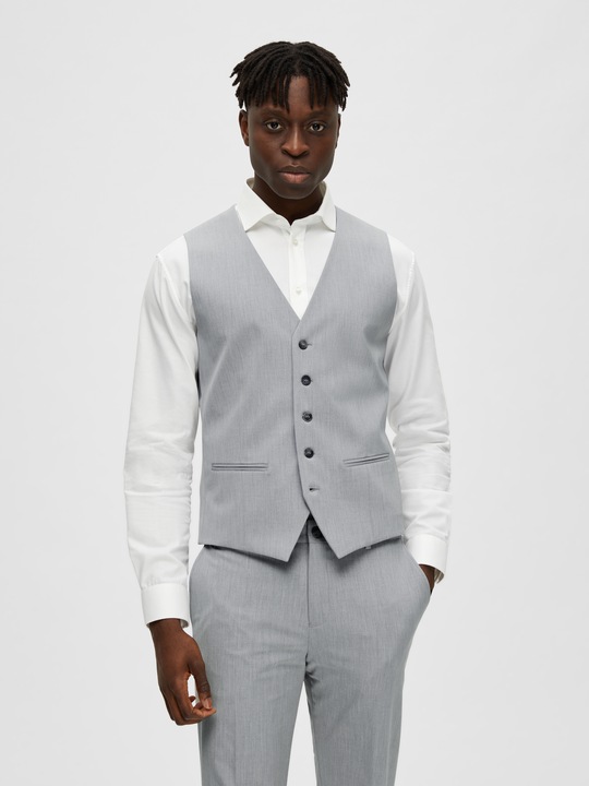 Actual product image Selected Homme Woven waistcoat (46)