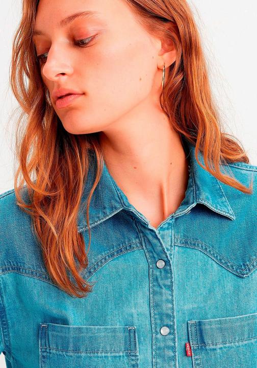 Actual product image Levis TEODORA denim blouse (S)