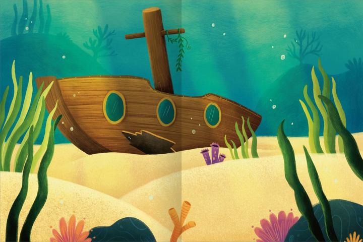 Produktbild Erstes Stickern Metallic – Meerjungfrauen