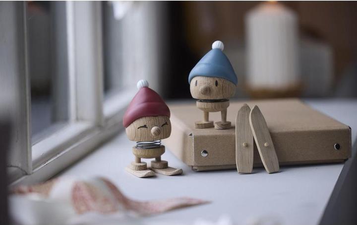 Actual product image Hoptimist Aufsteller Skiing Bumble