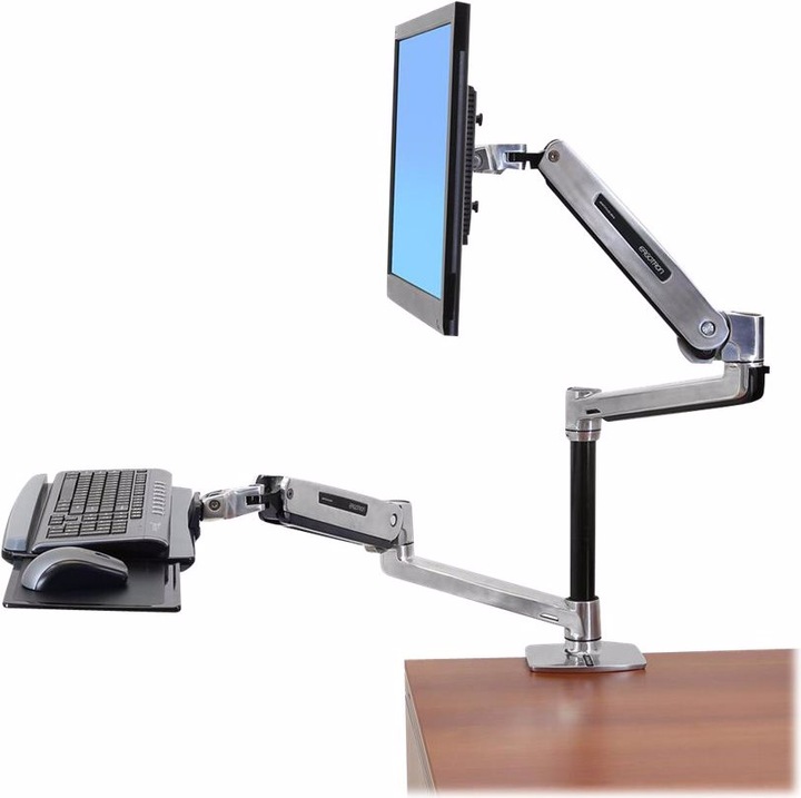 Image du produit Ergotron Bras de moniteur LX avec technologie CF brevetée (Tables, 42")