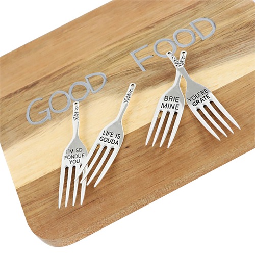 Immagine prodotto Hoff Interieur Tagliere di formaggi con i selezionatori "Good Food