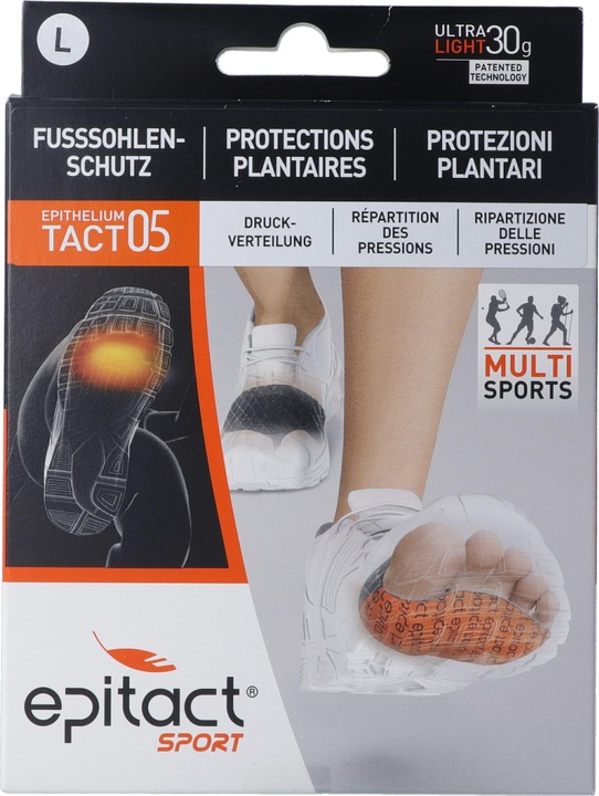 Image du produit Epitact Protection de la plante des pieds Sport EpitheliumTact 05, taille L