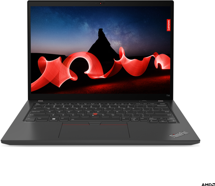 Produktbild Lenovo ThinkPad T14 Gen 4 (14", AMD Ryzen 7 Pro 7840U, 32 GB, 512 GB, DE)