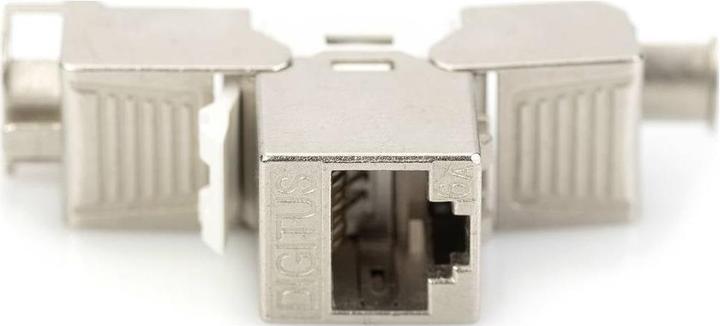 Productafbeelding Digitus CAT 6A Keystone Jack, afgeschermd, 8 stuks. aansluiting zonder gereedschap (Keystone module)