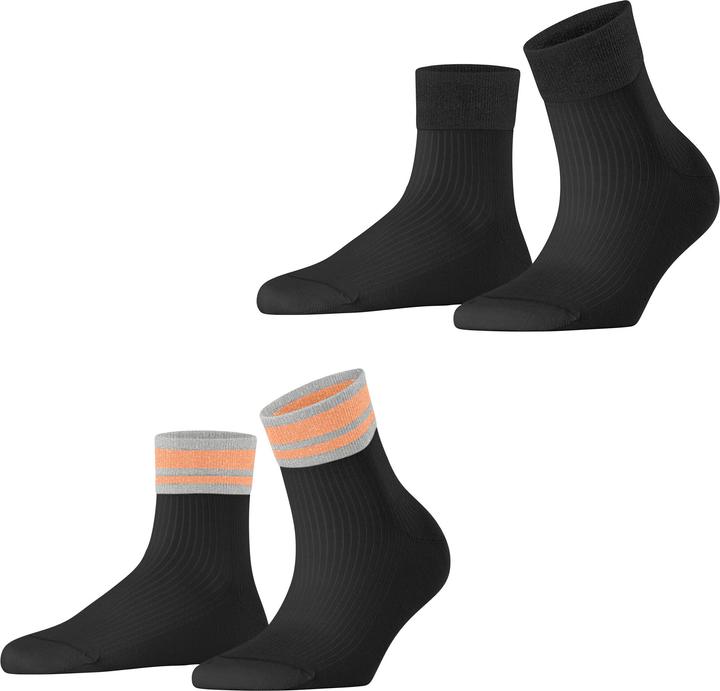 Esprit Retro Glitter 2-Pack Damen (lot de 2, 35 - 38)