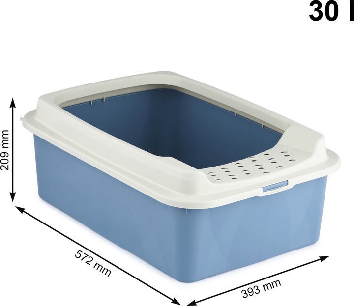 Actual product image Rotho Bonnie M Eco (Cat litter tray open)