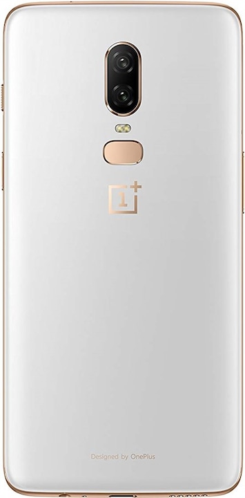 Produktbild OnePlus 6 (128 GB, Silk White, 6.28", Dual SIM, 16 Mpx, 4G)