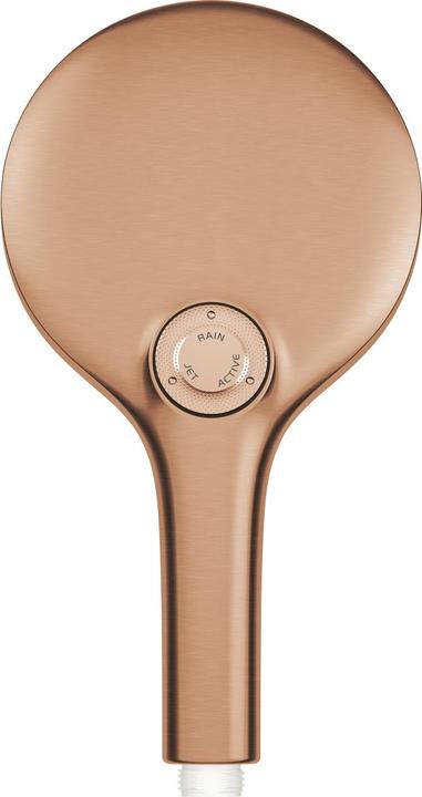 Produktbild Grohe Handbr RAINSHOWER SMARTACTIVE 130 warm sunset gebürstet (3 Strahlarten)