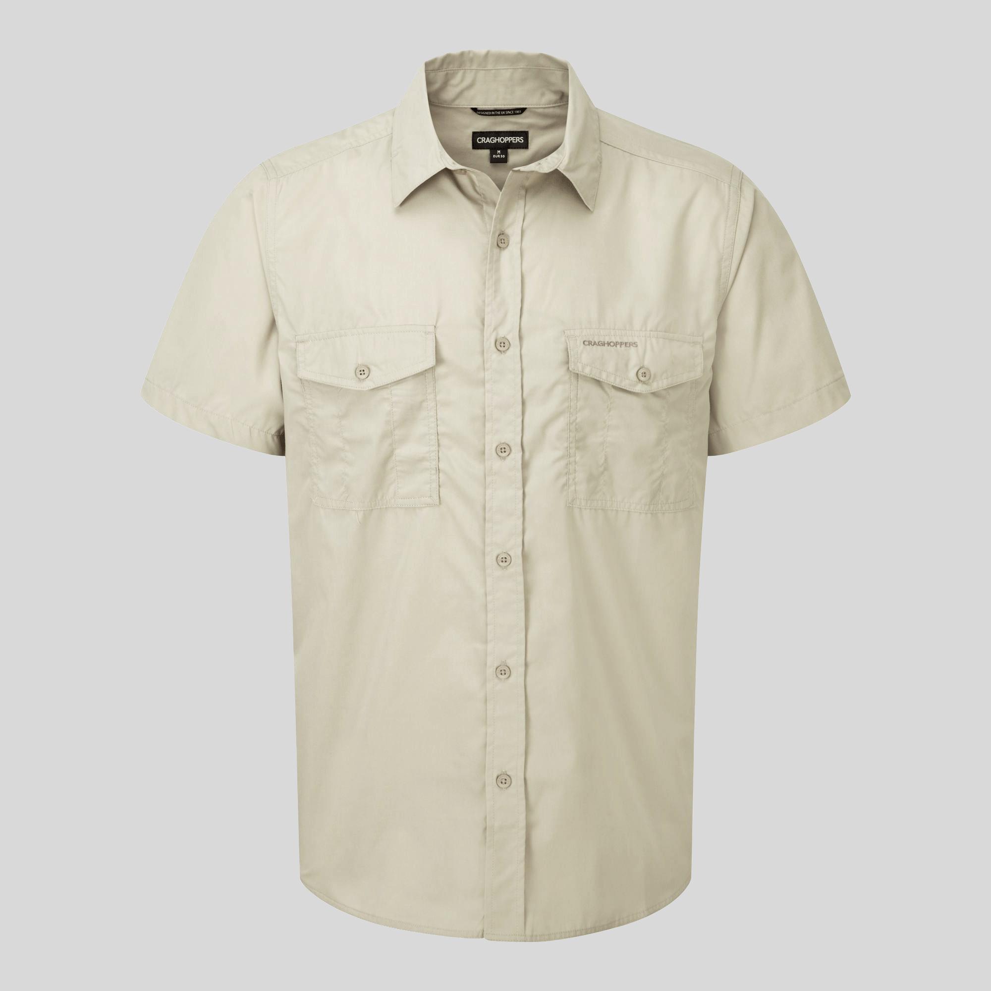 Craghoppers, Herren, Hemd, Kiwi Kurzarm Hemd, Braun, (4XL)