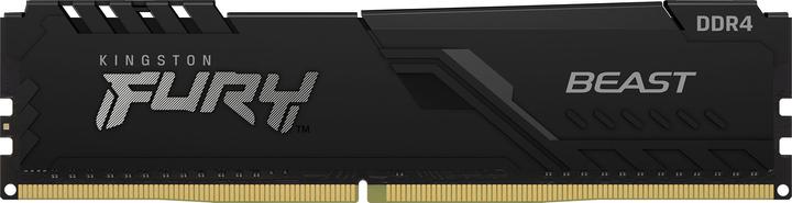 Produktbild Kingston DDR4 32GB PC 3600 CL18 FURY Beast Juodas retail (1 x 32GB, 3600 MHz, DDR4-RAM, DIMM)