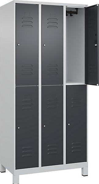 Actual product image C+P Double-decker locker Classic PLUS (90 cm, 195 cm)