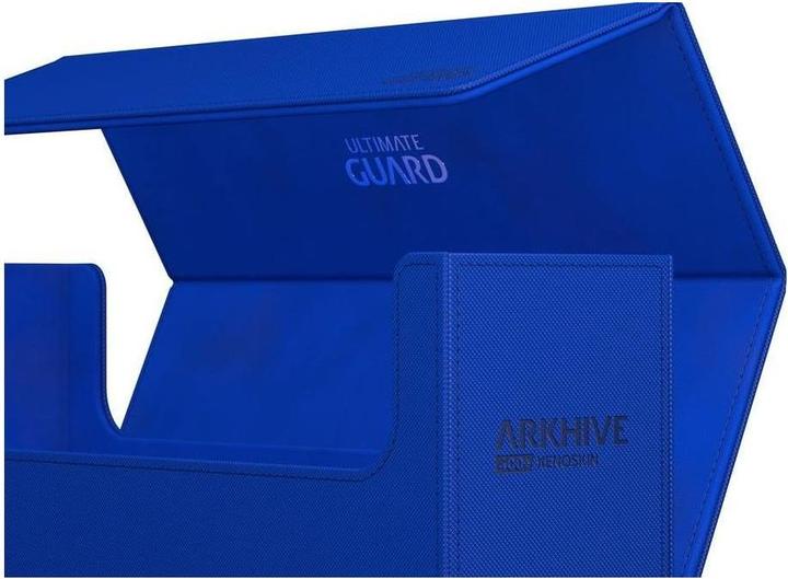 Actual product image Ultimate Guard Card Box XenoSkin Arkhive Monocolor 400+ Blue