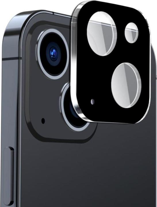 Produktbild Techsuit - Full Camera Glass - iPhone 15 / iPhone 15 Plus - Black (Apple iPhone 15 Plus, Apple iPhone 15)