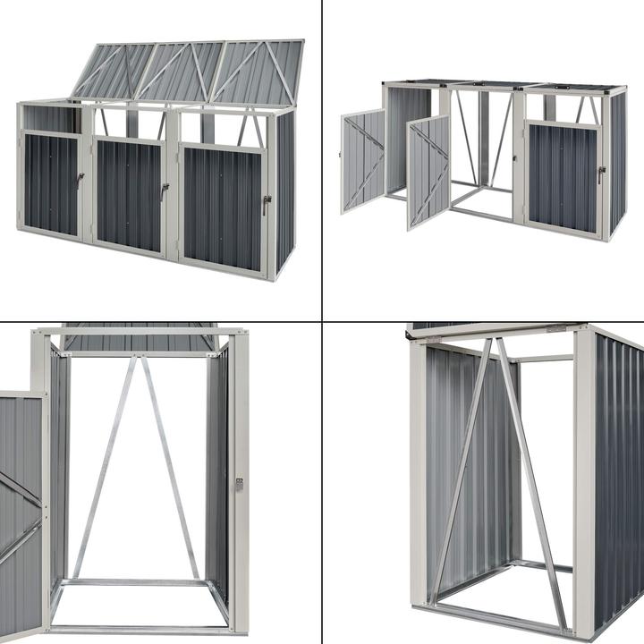 Produktbild Pro-Tec Mülltonnenbox Tarbek
