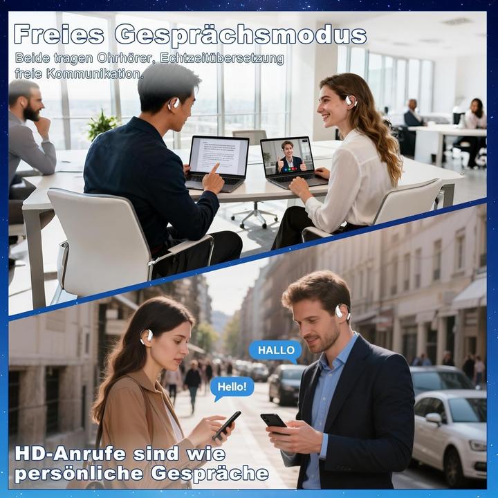 Image du produit Nuplea AI Kopfhörer Übersetzer