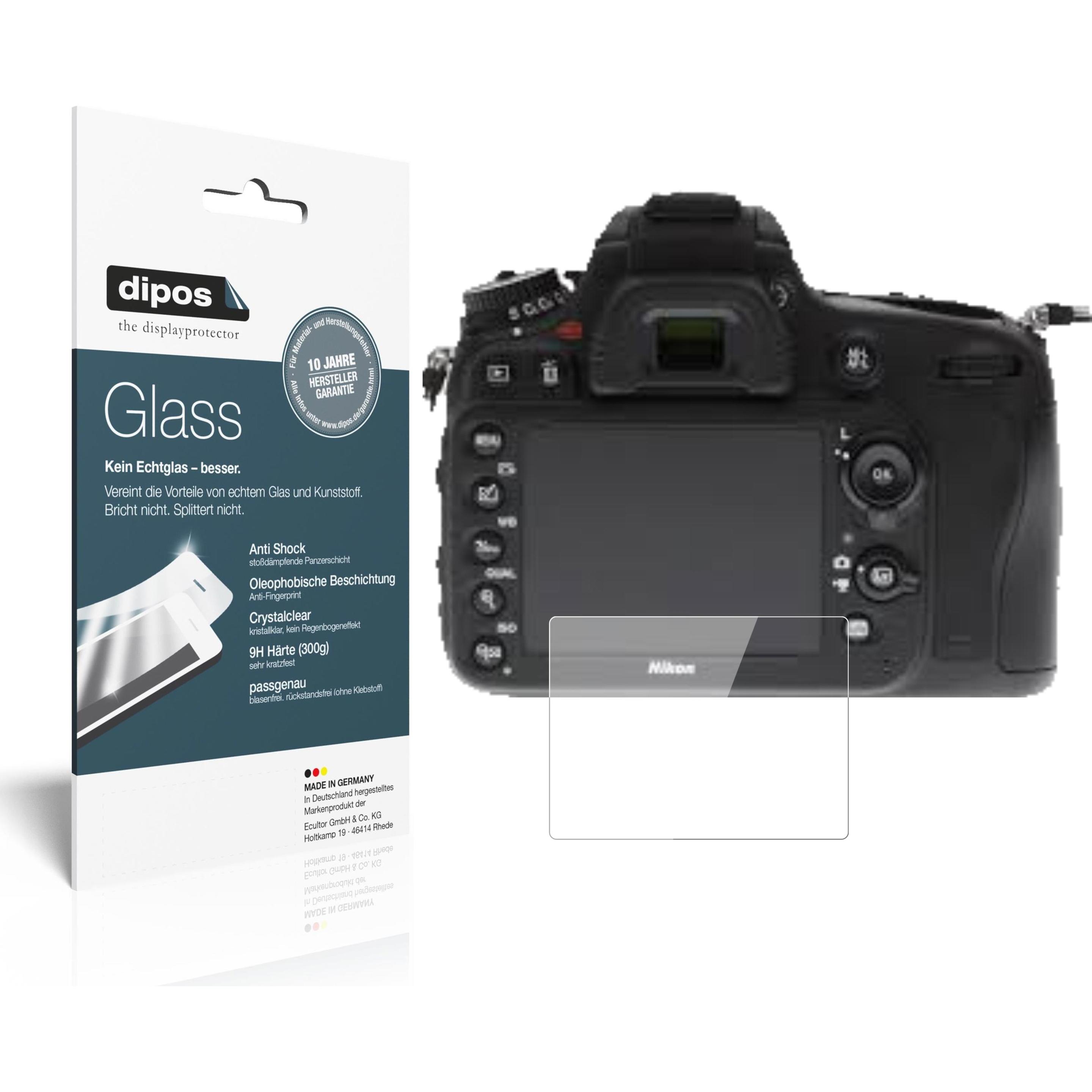 Dipos Displayschutz Anti-Shock (Displayschutz, Nikon D610), Kameraschutz, Transparent