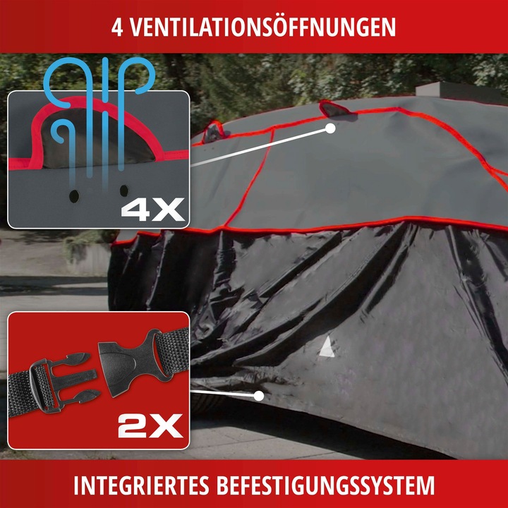 Produktbild Walser SUV Hagelschutzplane Premium Hybrid, Hagelschutzgarage Gröe M