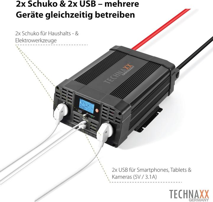 Actual product image Technaxx TE20