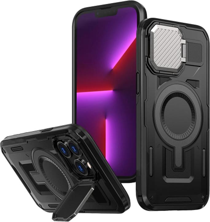 Produktbild Techsuit - CamVault MagSafe - iPhone 13 Pro - Black (Apple iPhone 13 Pro)