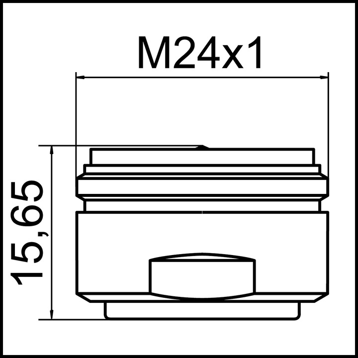 Immagine prodotto Neoperl CASCADE SLC AC PCA Aeratore cromato/1 pezzo