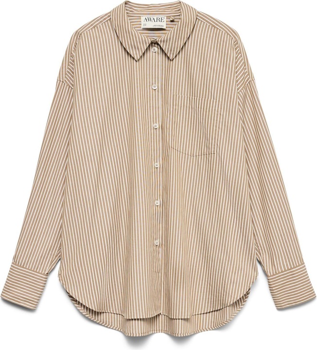 Aware Awparina Ls Loose Stripe Shirt Vma Noos
