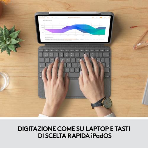 Produktbild Logitech Combo Touch - Grey - Ita - Mediter