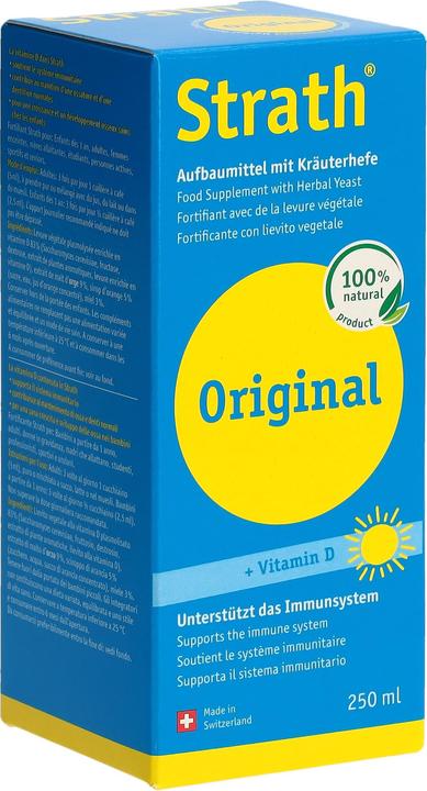 Actual product image Strath Original + Vitamin D (250 pcs., Liquid, 250 ml)