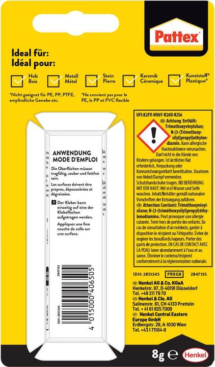 Produktbild Pattex Repair Extreme (8 g, 7 ml)