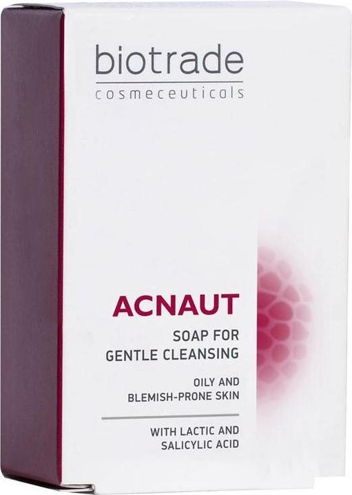 Produktbild Biotrade Acnaut Cleansing Soap For Oily And Problematic Skin - 100 G (Gesichtsseife, 100 g)