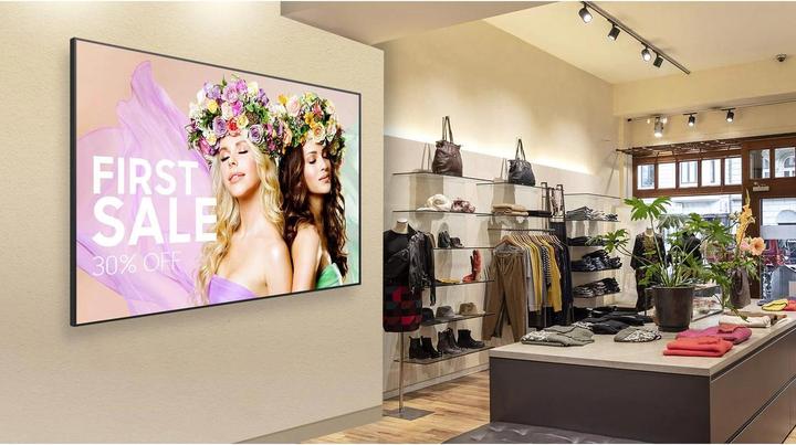 Actual product image Samsung Smart Signage QB50B (3840 x 2160 Pixels, 50")
