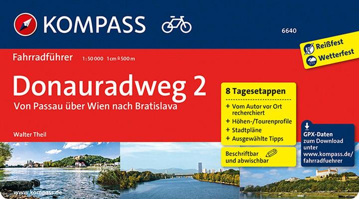 Produktbild Donauradweg 2, Von Passau über Wien nach Bratislava 50000 (Deutsch, Walter Theil, 2019)
