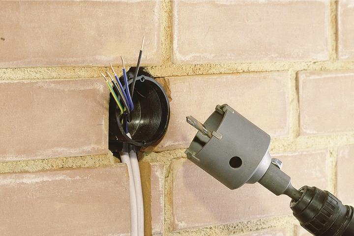 Image du produit wolfcraft wolfcraft 1 Bohrkrone HM, SDS-Plus Schaft ø68mm (68 millimètres)