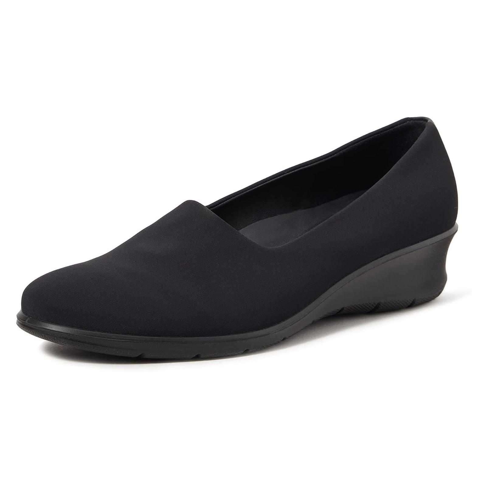 Ecco, Vrouwen, Lace-Ups, Pantoffel, Zwart, (38)