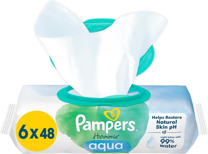 Immagine prodotto Pampers Harmonie Aqua (288 Pezzo/i)