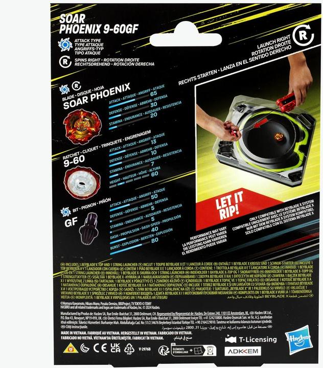 Immagine prodotto Hasbro Bey Bbx Deluxe String Launcher Set (Tedesco, 1 - 2 Giocatori)