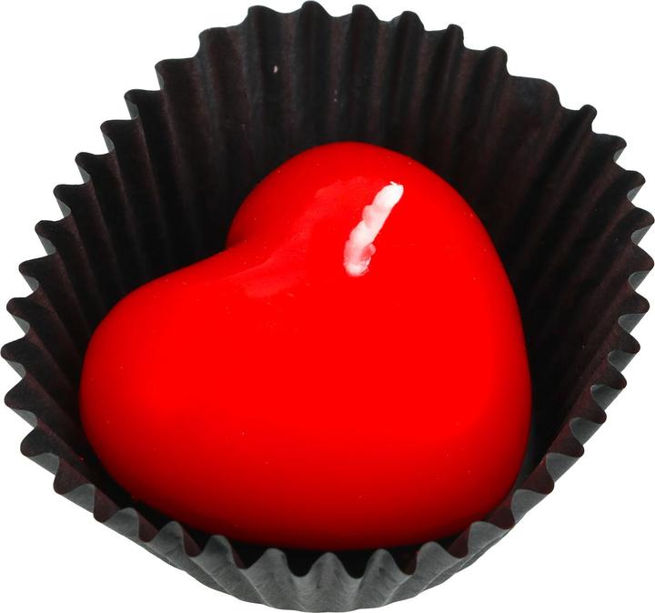 Image du produit Mikamax Bougie bonbon en forme de coeur (8 pcs)