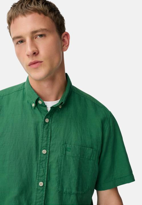 Produktbild Camel Active Kurzarm-Hemd aus Leinen-Baumwoll-Mix (6XL)